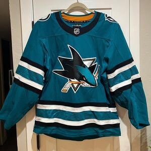 Men's San Jose Sharks Fanatics Teal Home Authentic Pro Jersey